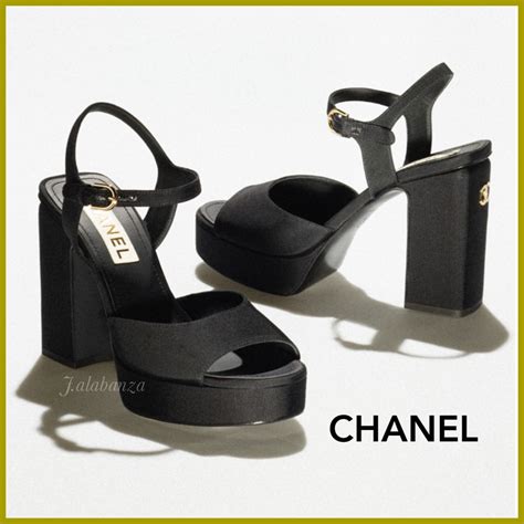 cheap chanel sandals uk|Chanel heel sandals.